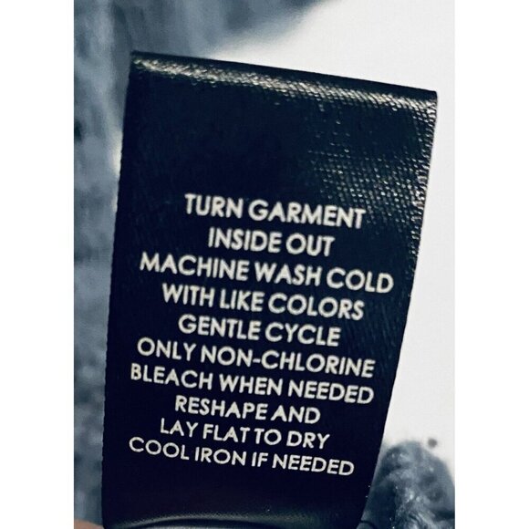 Torrid Sweater Womens 3X Blue Pointelle Pullover V Neck Tunic 3/4 Sleeve Flirty - Picture 8 of 9